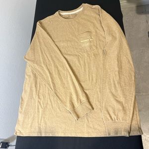 Tan long sleeve shirt